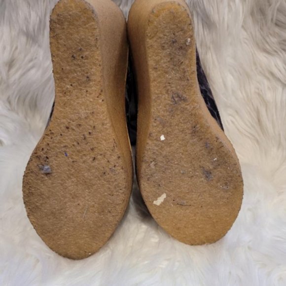 Stella McCartney Sz 37 Leopard Wedge Bootie - Picture 10 of 10